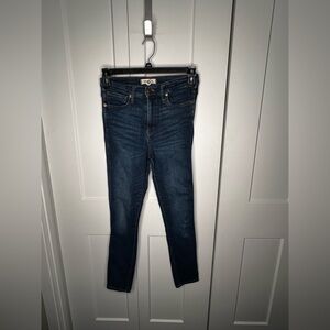 Madewell 10" High Rise Skinny Jeans Women's Size 27